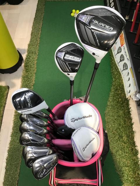 衰えを知らない大人気クラブ！！！TaylorMade BURNERシリーズ フル